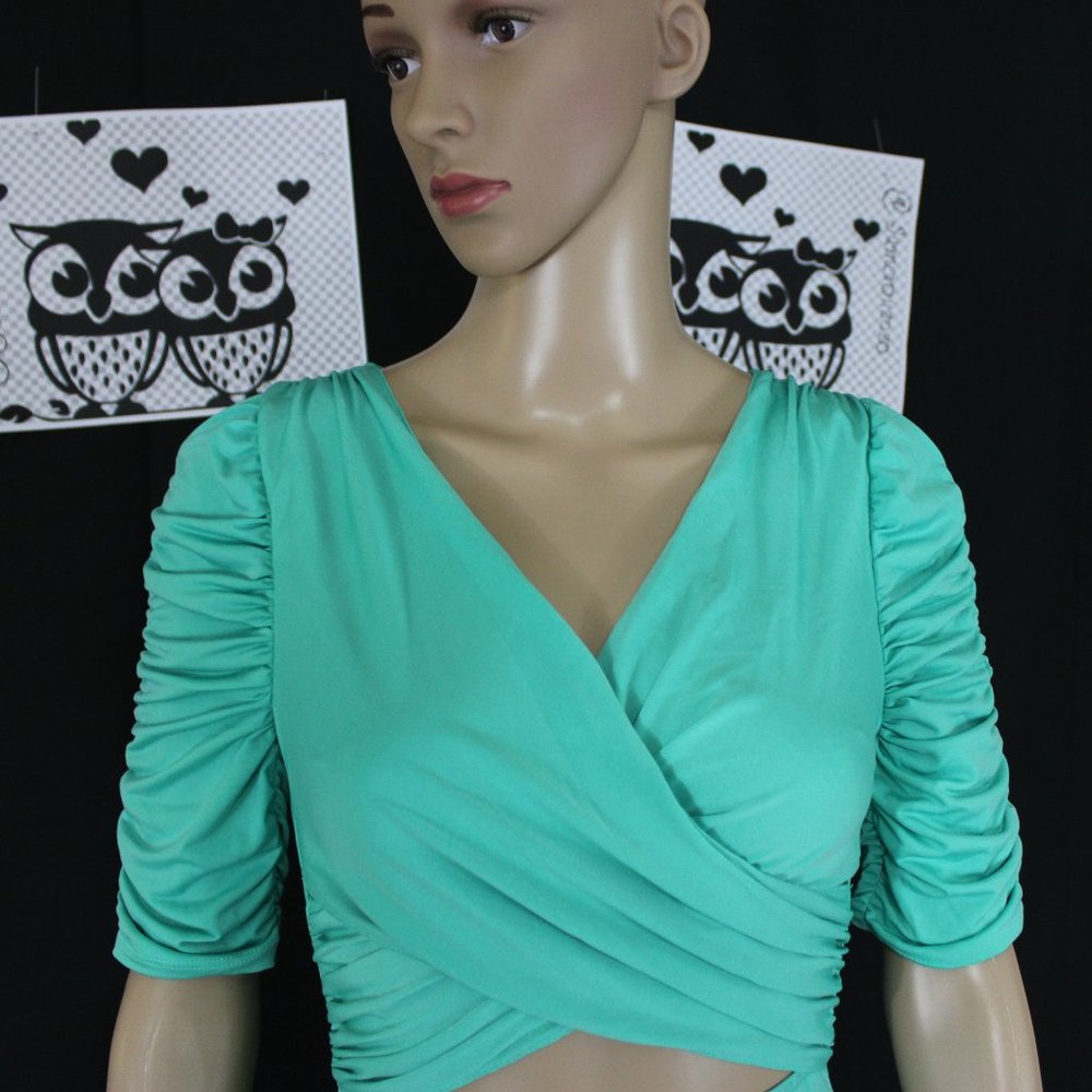 Bebe Aqua Green BodySuit